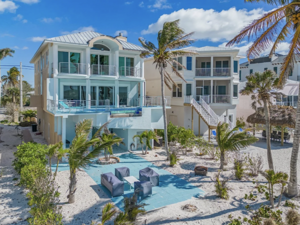 Gulf Front Bonita Springs Vacation Pool Home